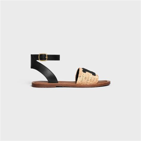 used celine sandals|celine sandals raffia summer 2024.